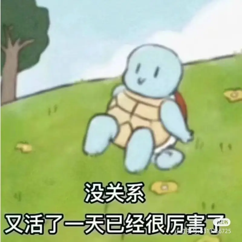 没关系又活了一天已经很厉害了产721
