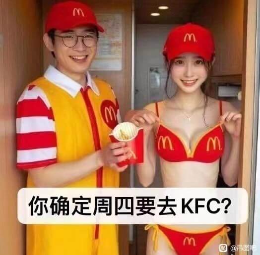 M你确定周四要去KFC？m@吊图邮