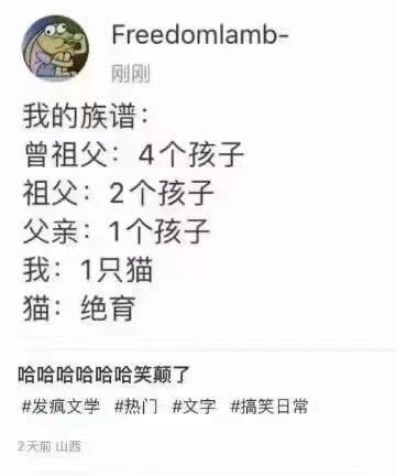 Freedomlamb-网刚我的族谱：曾祖父：4个孩子祖父：