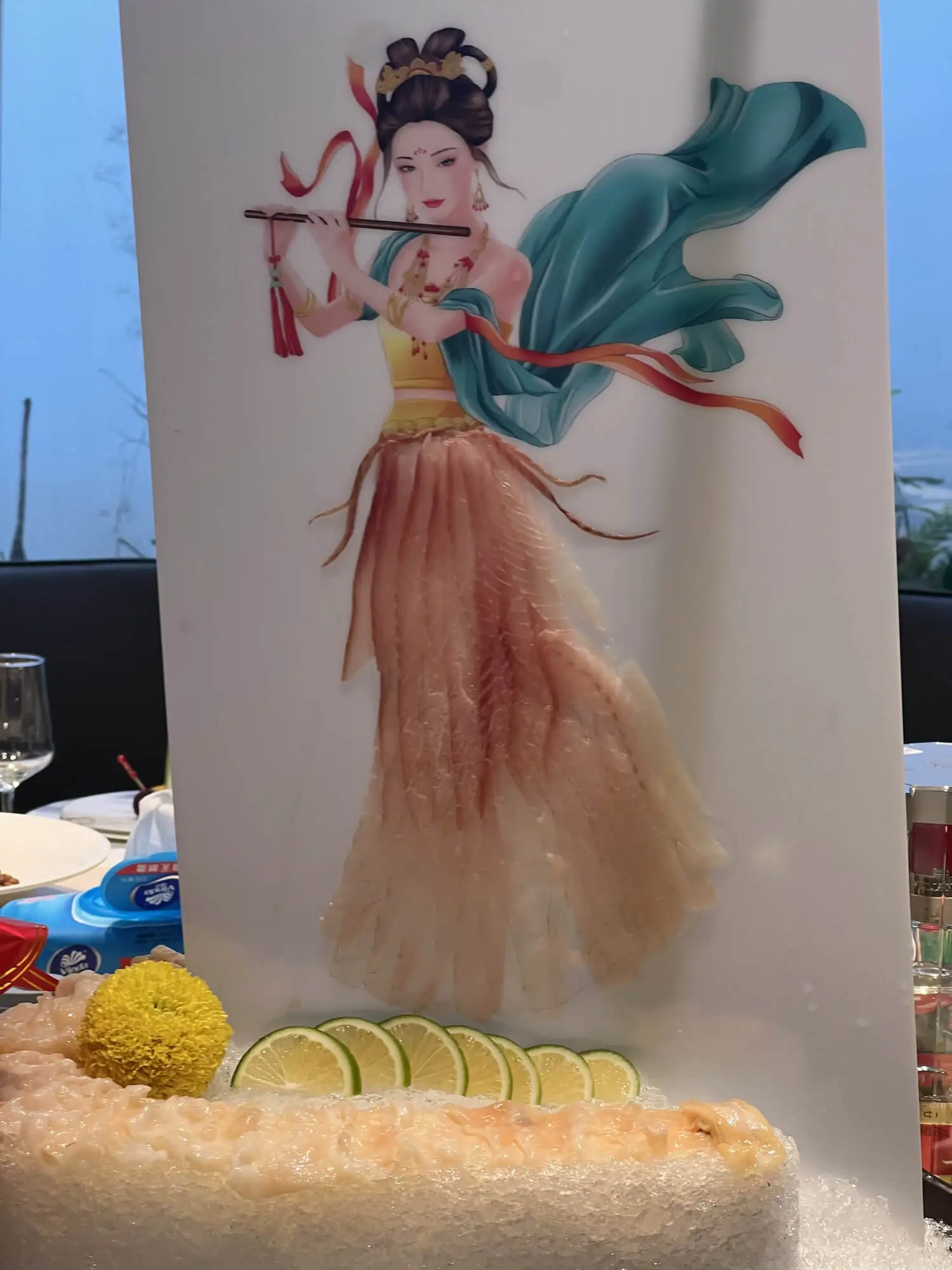 这菜多少有点浮夸