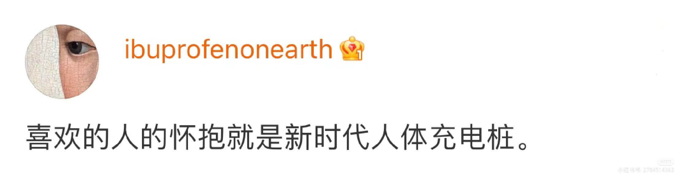 ibuprofenonearth喜欢的人的怀抱就是新时代人体