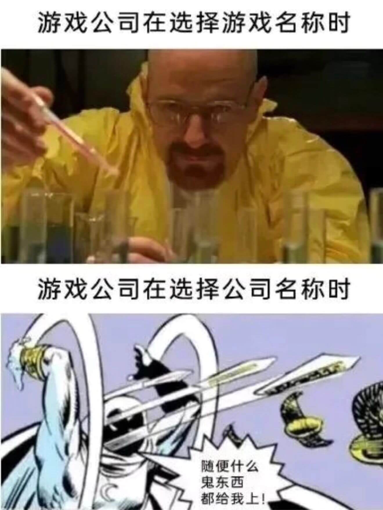 游戏公司在选择游戏名称时游戏公司在选择公司名称时随便什么鬼东