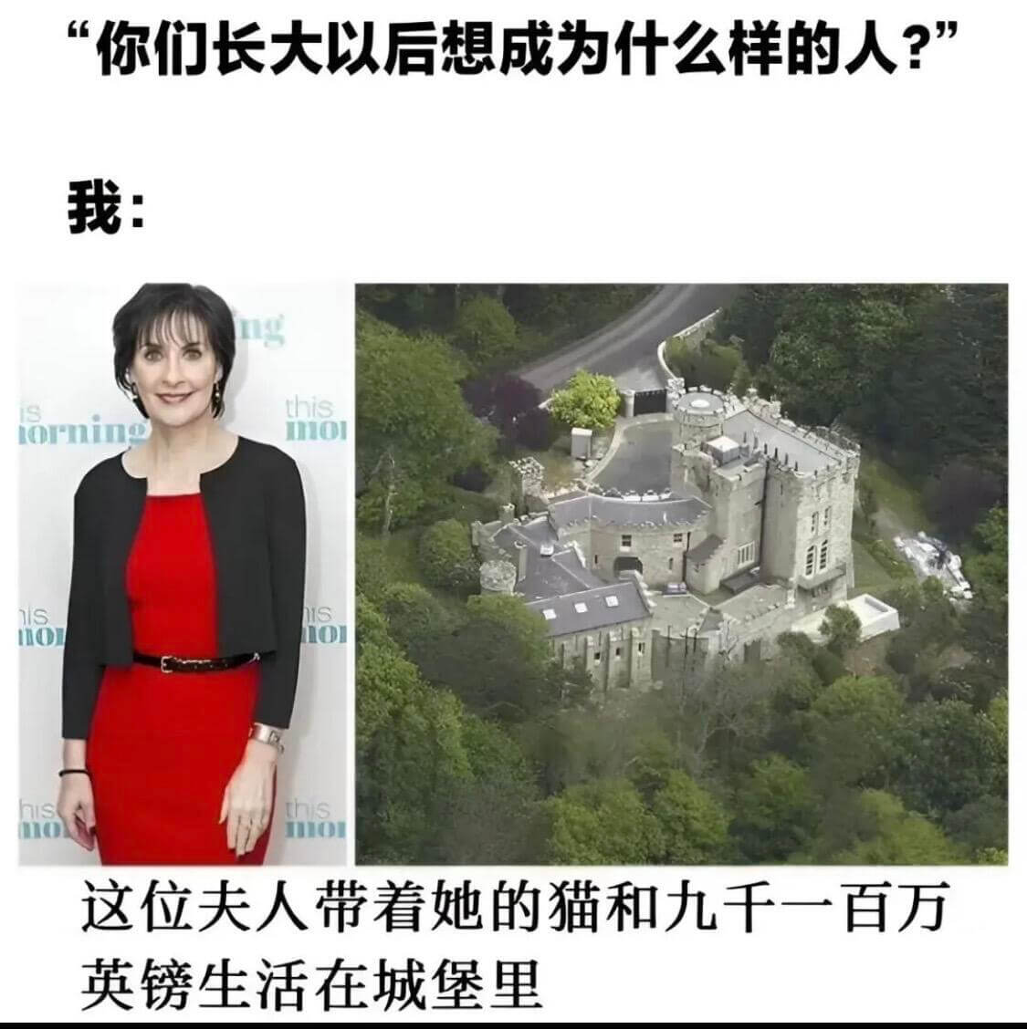 你们长大以后想成为什么样的人？”我：thismorningI