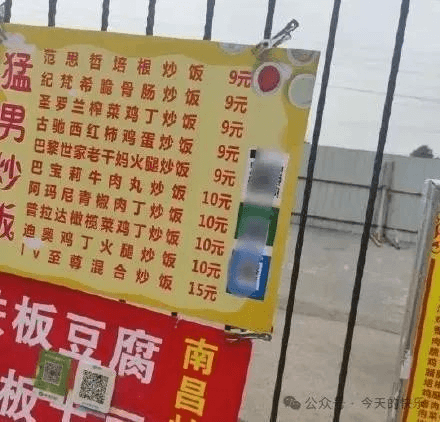 范思哲培根炒饭纪梵希脆骨肠炒饭9元圣罗兰榨菜鸡丁炒饭阮元元元