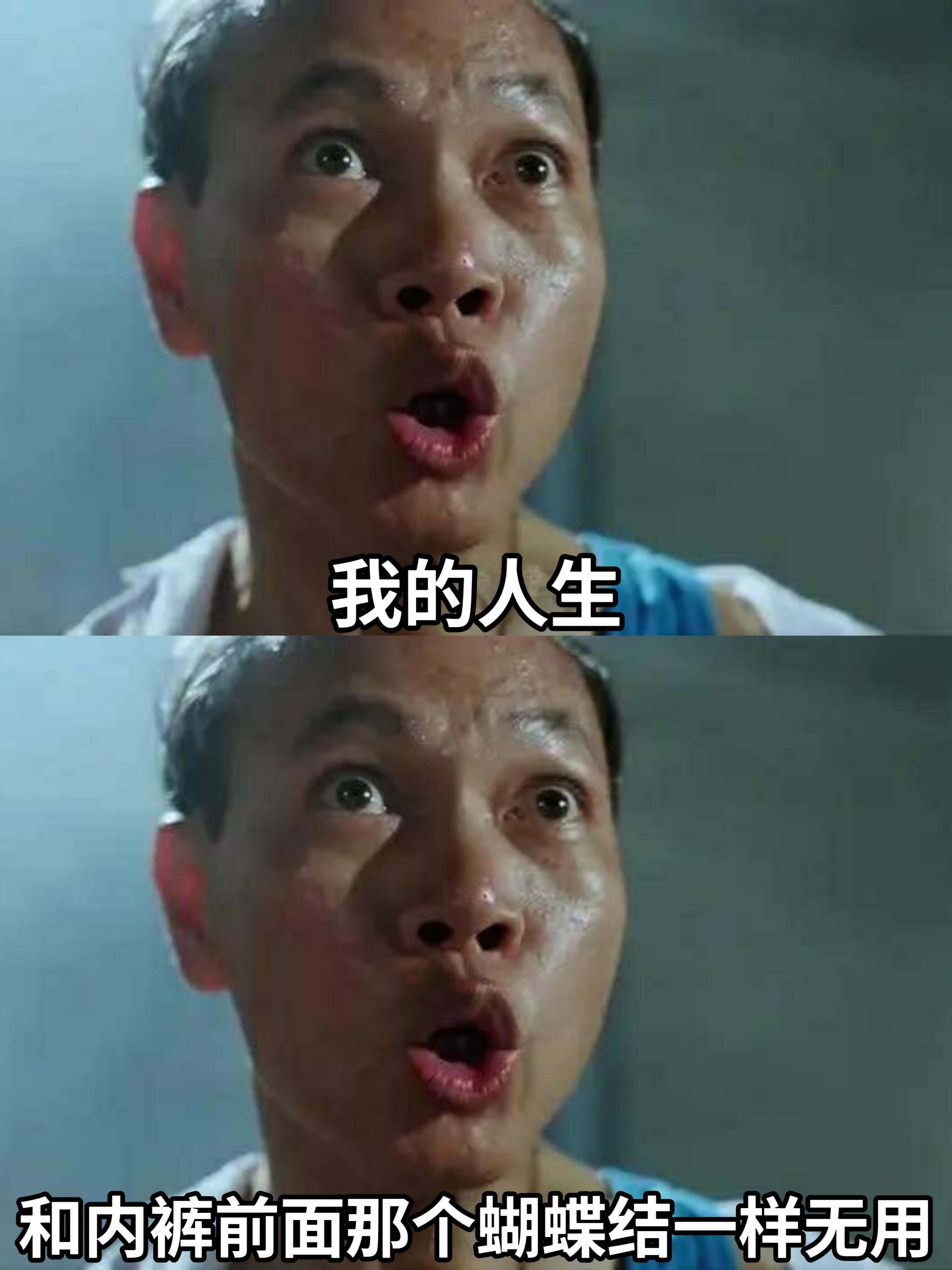 我的人生和内裤前面那个蝴蝶结一样无用