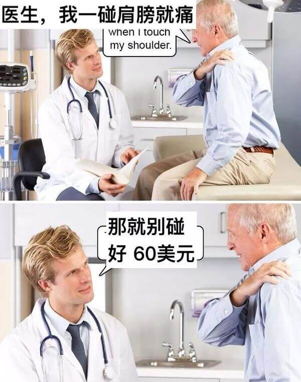 医生，我一碰肩膀就痛whenItouchmyshoulder