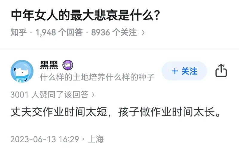 中年女人的最大悲哀是什么？知乎·1,948个回答·8,936