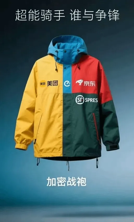 超能骑手谁与争锋美团美团京东京东(ST)SPRES加密战袍