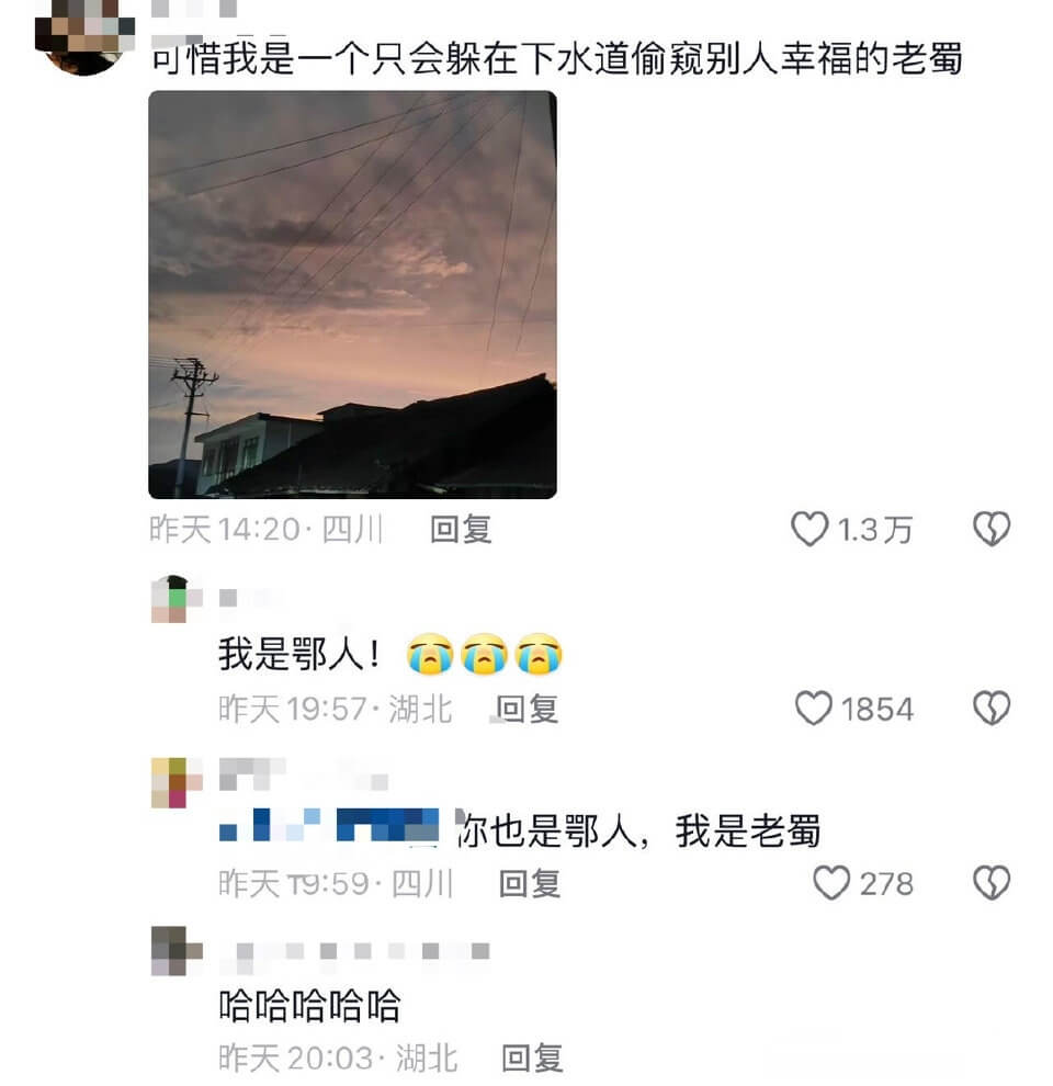 可惜我是一个只会躲在下水道偷窥别人幸福的老蜀1.3万4:20