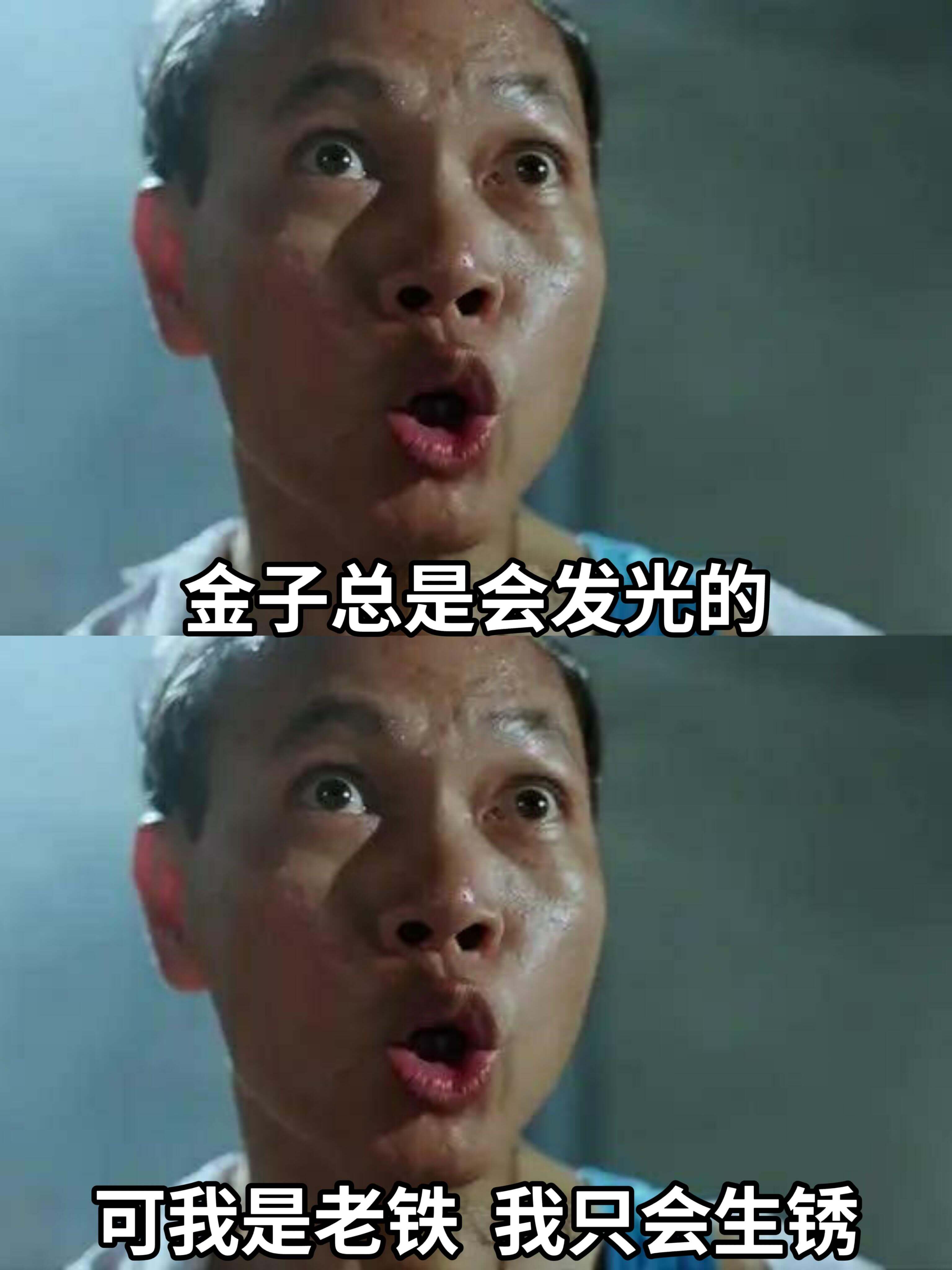 金子总是会发光的可我是老铁我只会生锈