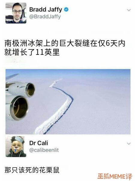 BraddJaffy@BraddJaffy南极洲冰架上的巨大