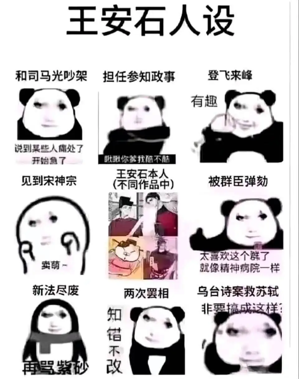 王安石人设和司马光吵架说到某些人痛处了开始急了见到宋神宗卖萌