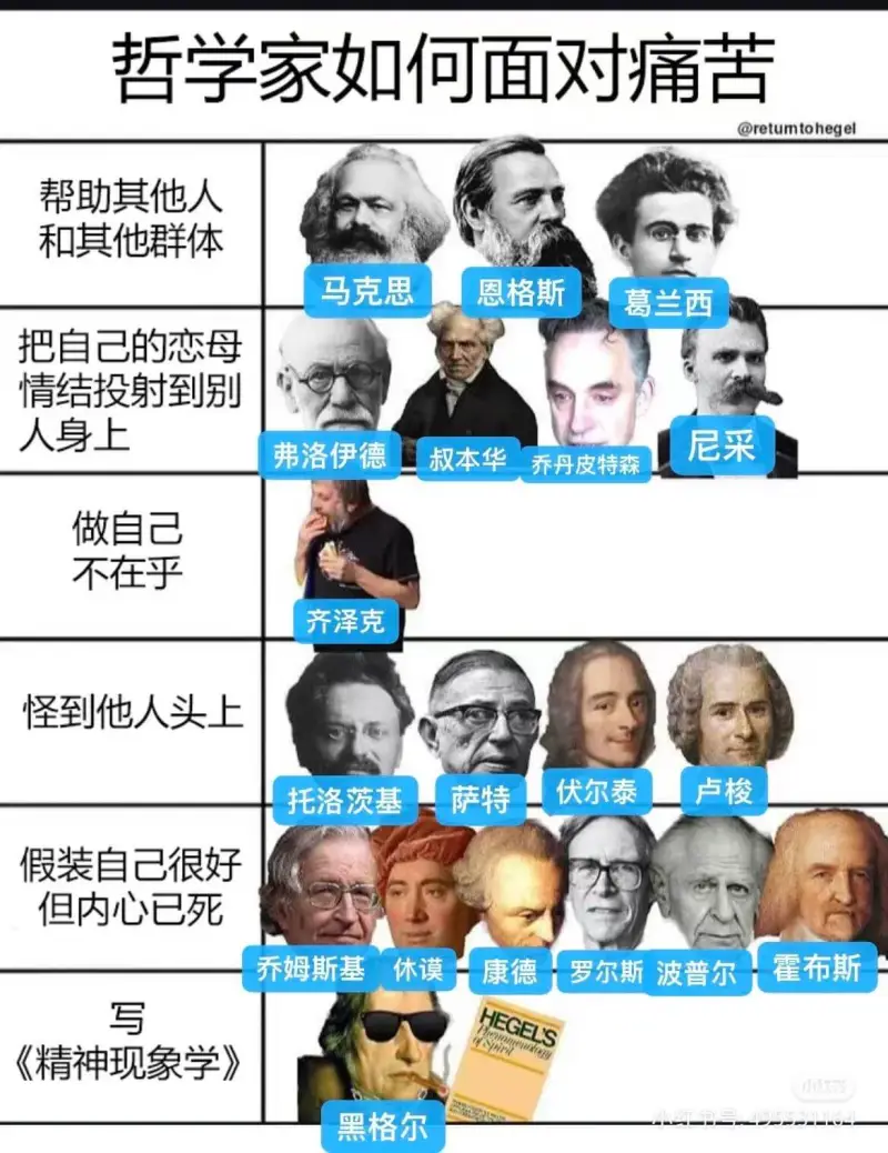 哲学家如何面对痛苦@retumtohegel|哲学家如何面对