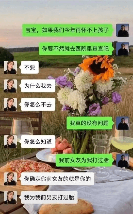 宝宝，如果我们今年再怀不上孩子，你要不然就去医院里查查吧。不