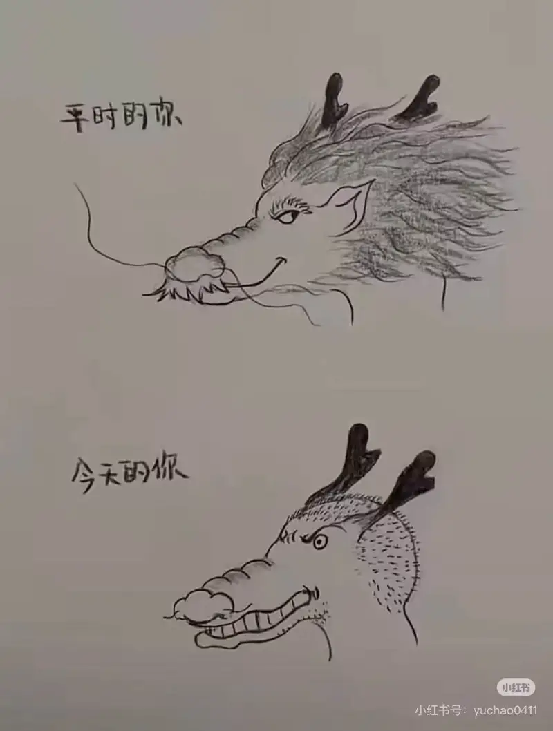 平时的你今天的你小红书小红书号:yuchao0411