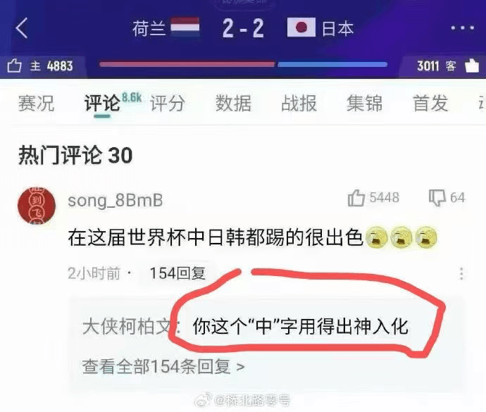 荷兰2-2日本主4883客3011赛况评论8.6k评分数据战