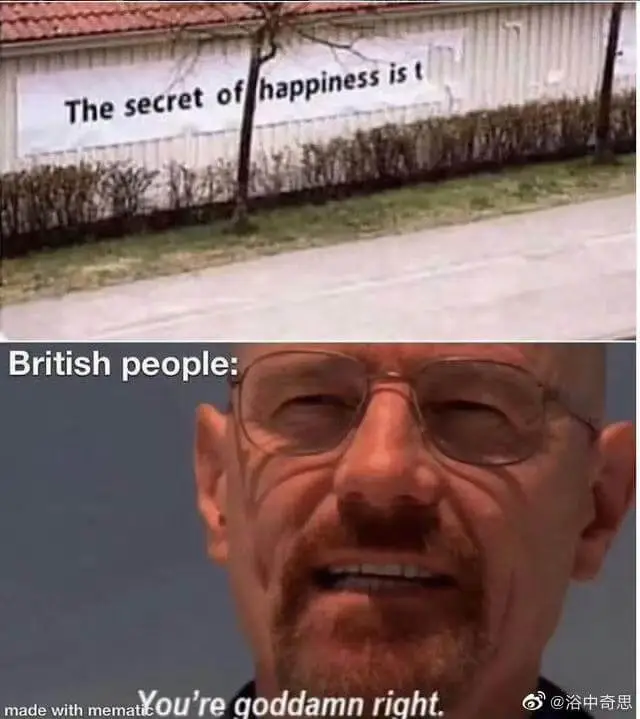 攒了一些英国人笑话🇬🇧