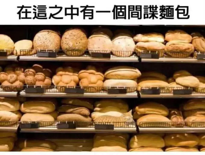 在这之中有一个間課面包