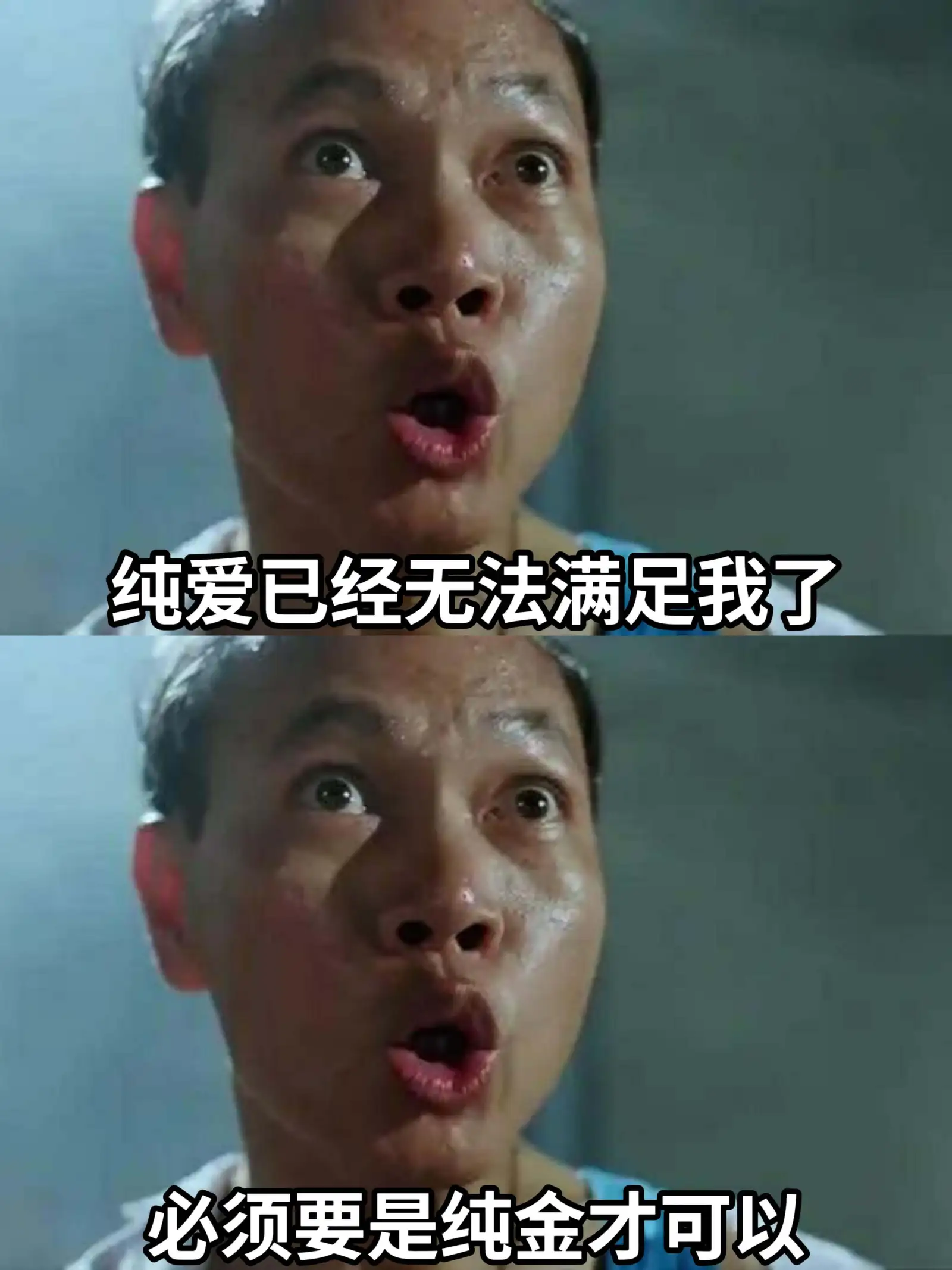 纯爱已经无法满足我了。必须要是纯金才可以。