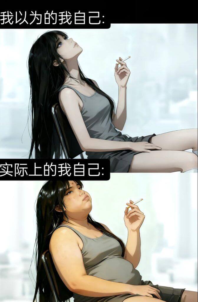 我以为的我自己实际上的我自己