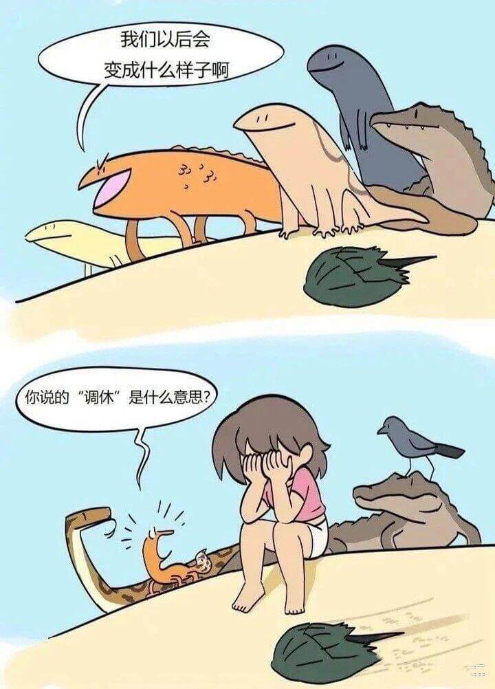 我们以后会变成什么样子啊你说的“调休”是什么意思？