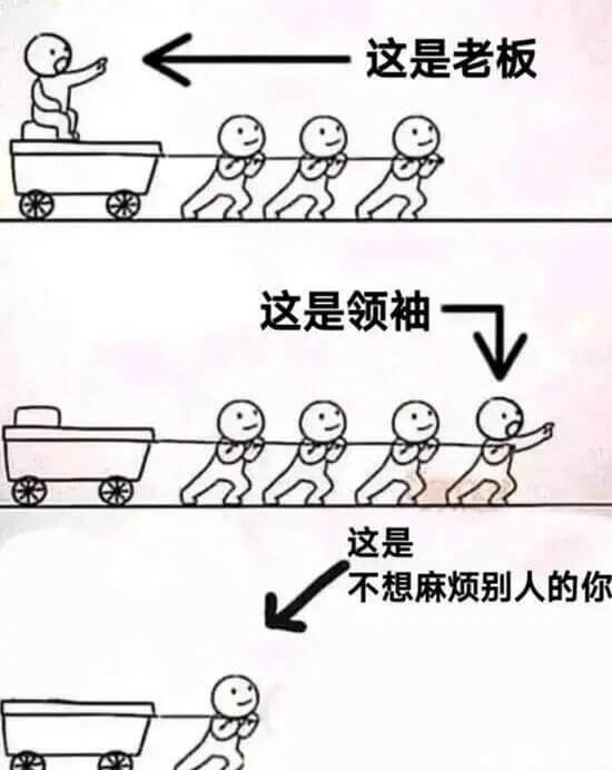 这是老板这是领袖这是不想麻烦别人的你