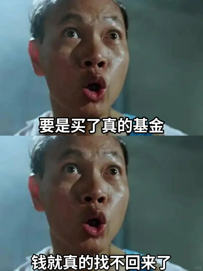 要是买了真的基金钱就真的找不回来了