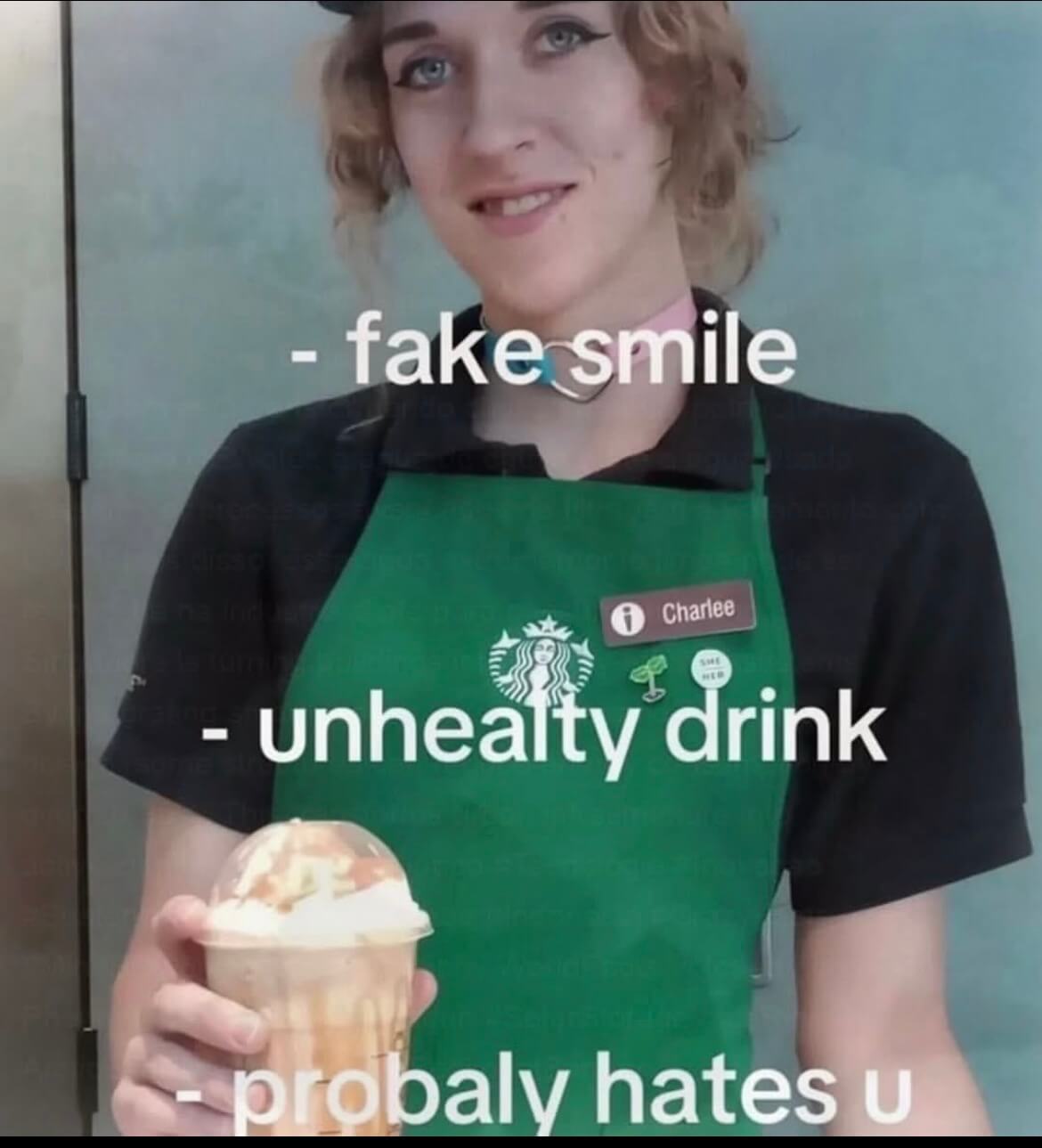 -fakesmileCharleeunhealthydrin
