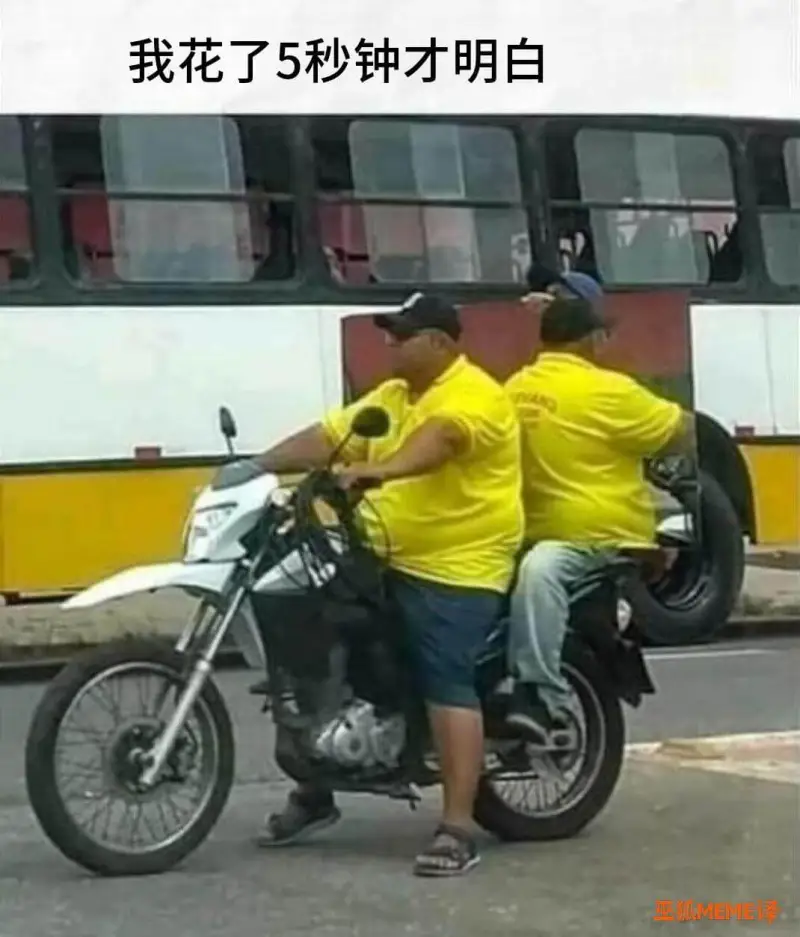 我花了5秒钟才明白亚狐MEME译
