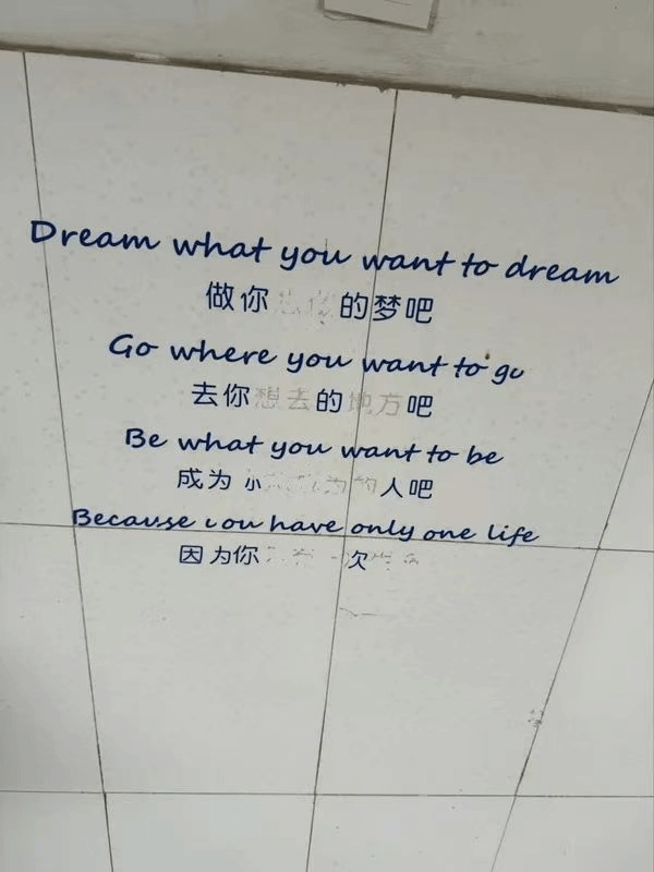 Dreamwhatyouwanttodream做你的梦吧Go