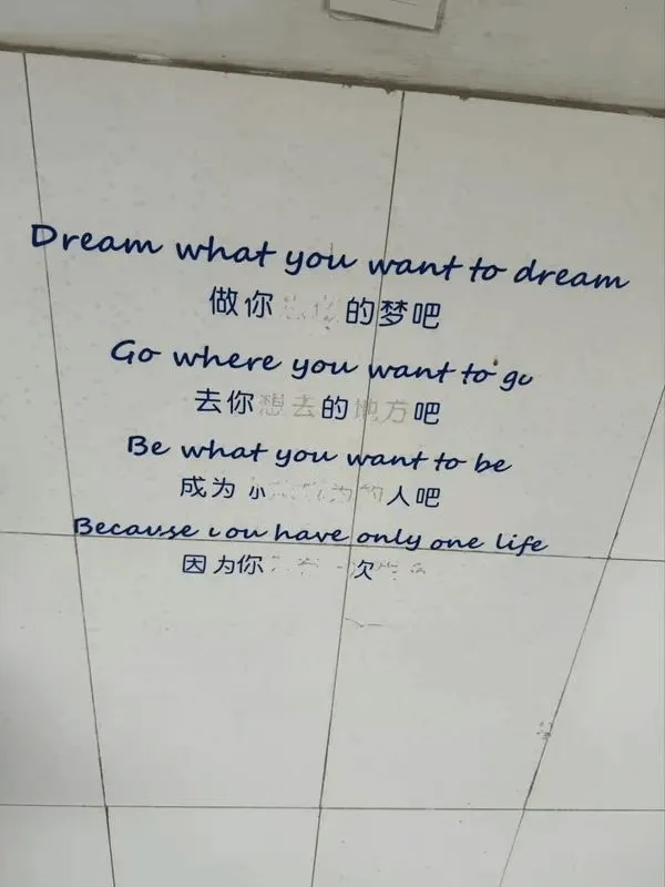 Dreamwhatyouwanttodream做你的梦吧Go
