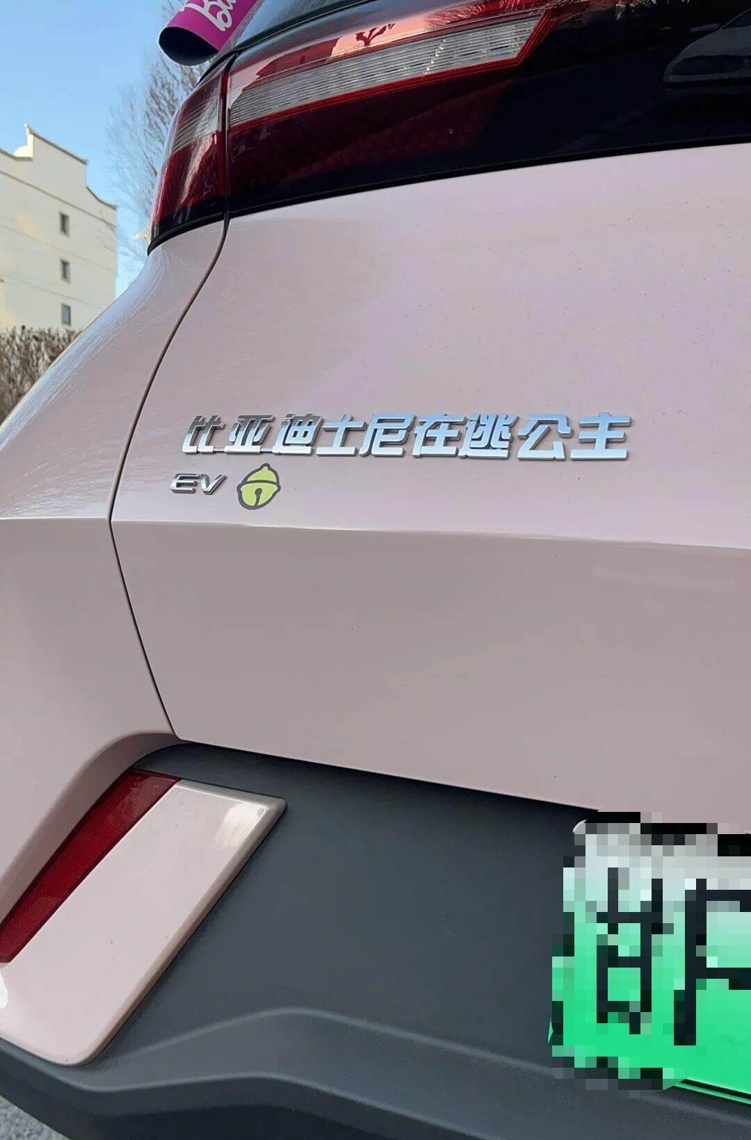 优亚迪士尼在逃公主EV