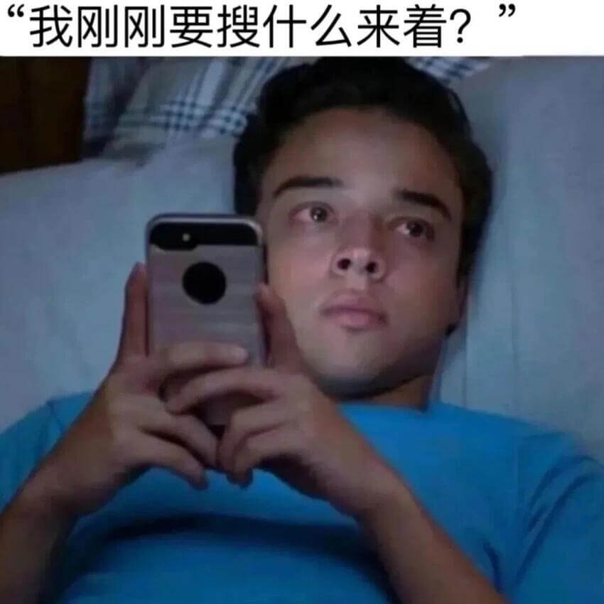 我刚刚要搜什么来看？9