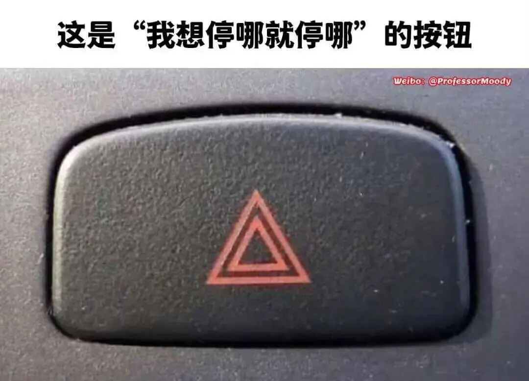 这是“我想停哪就停哪”的按钮Weibog@professor