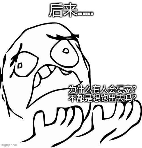 后来，为什么有人会想家？不都是想跑出去吗？ingflip.c