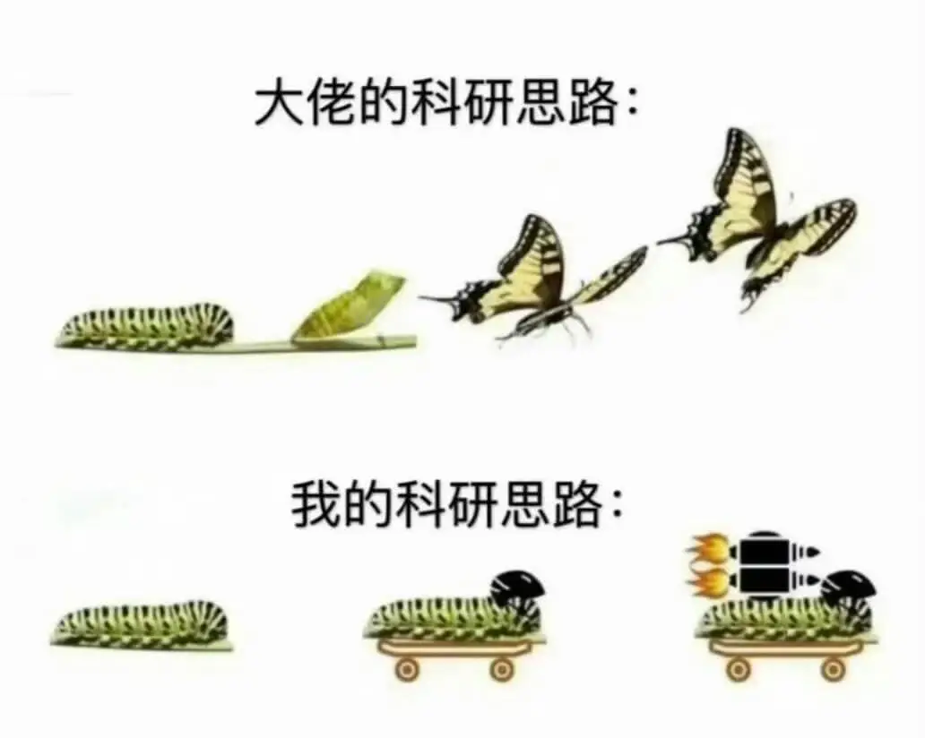 大佬的科研思路:我的科研思路:
