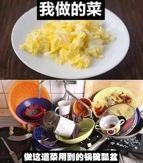 我做的菜做这道菜用到的锅碗飘盆