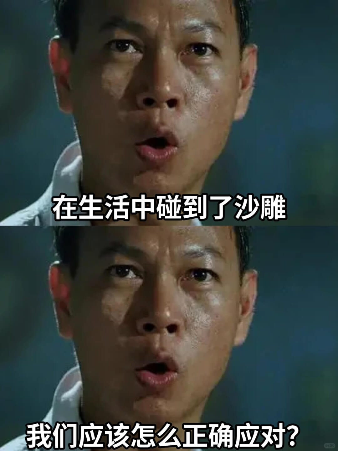 在生活中碰到了沙雕我们应该怎么正确应对？