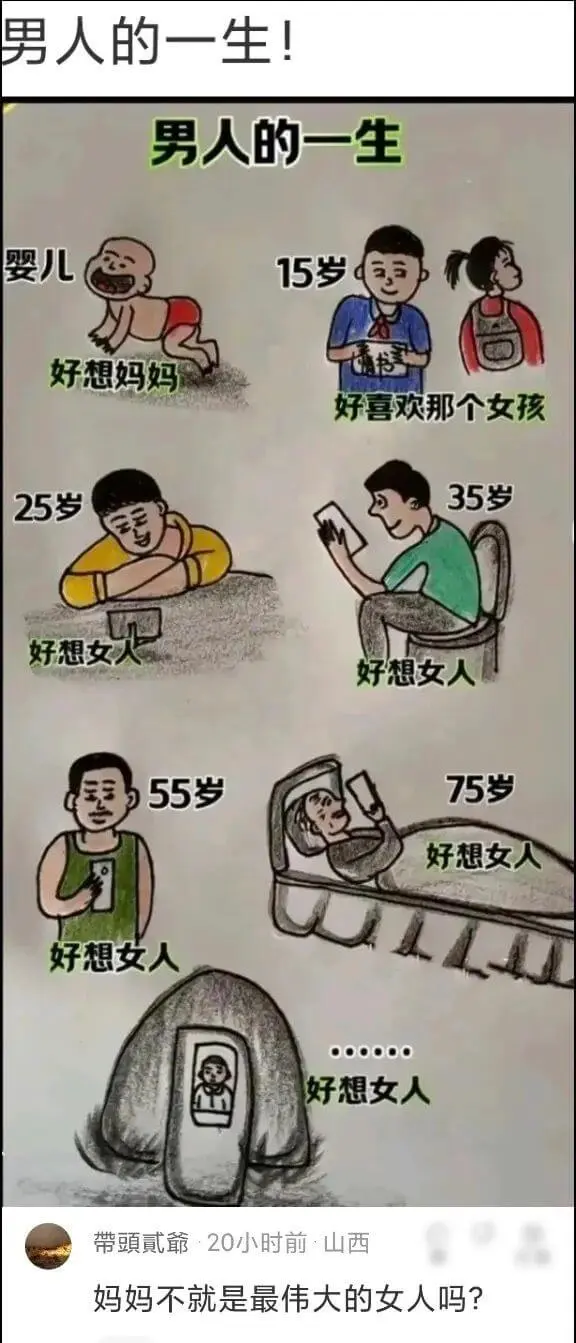 男人的一生!男人的一生婴儿15岁好想妈妈好喜欢那个女孩35岁