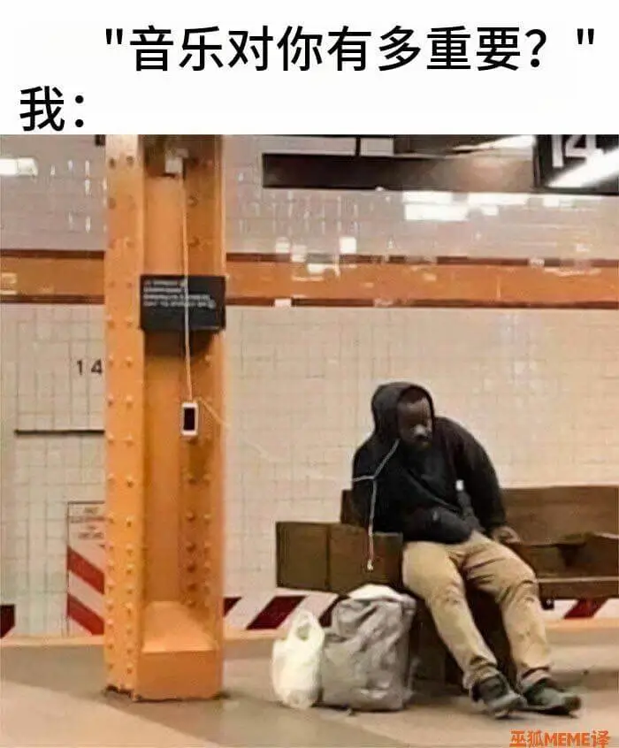 音乐对你有多重要？我：巫狐MEME译