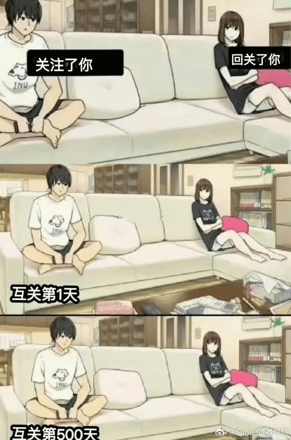 关注了你回关了你INU互关第1天互关第500天@Sage贤者