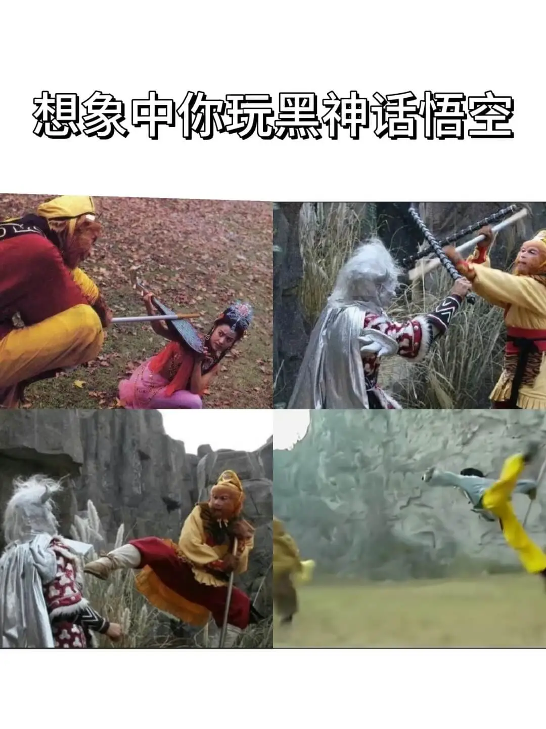 想象中你玩黑神话悟空