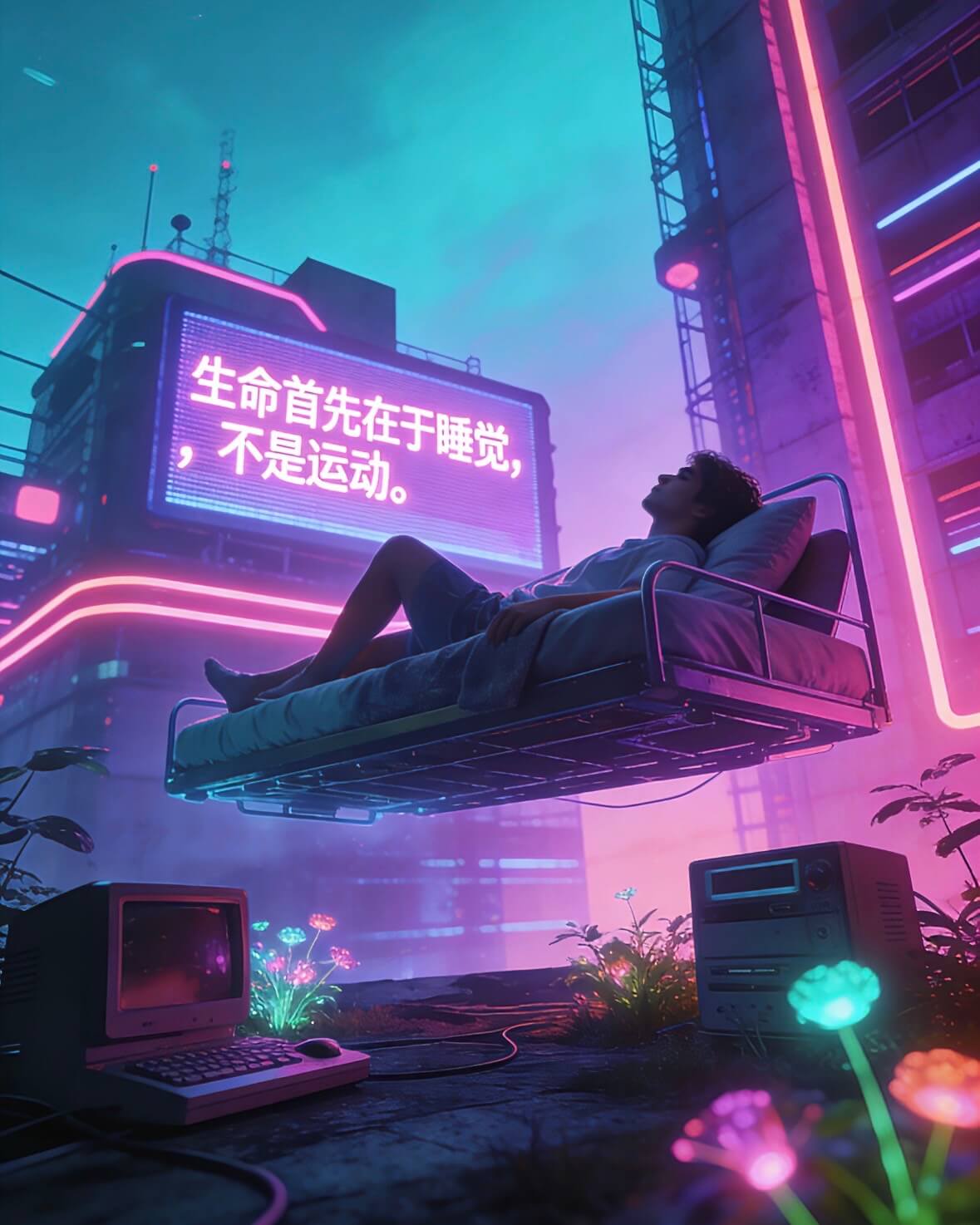生命首先在于睡觉，不是运动。