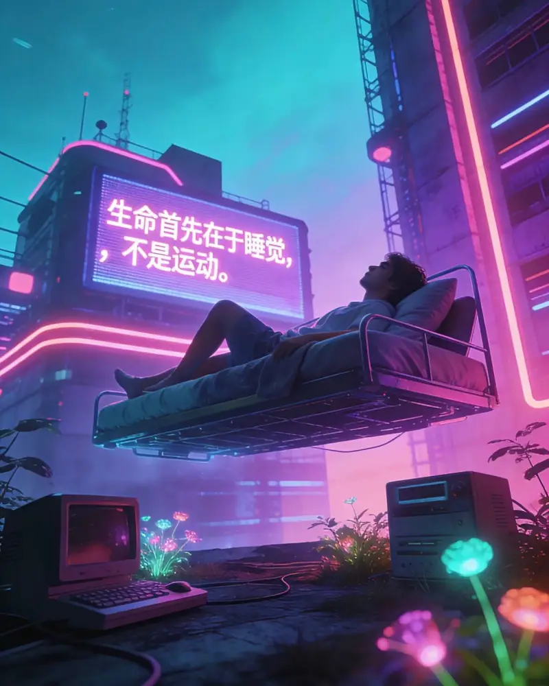 生命首先在于睡觉，不是运动。
