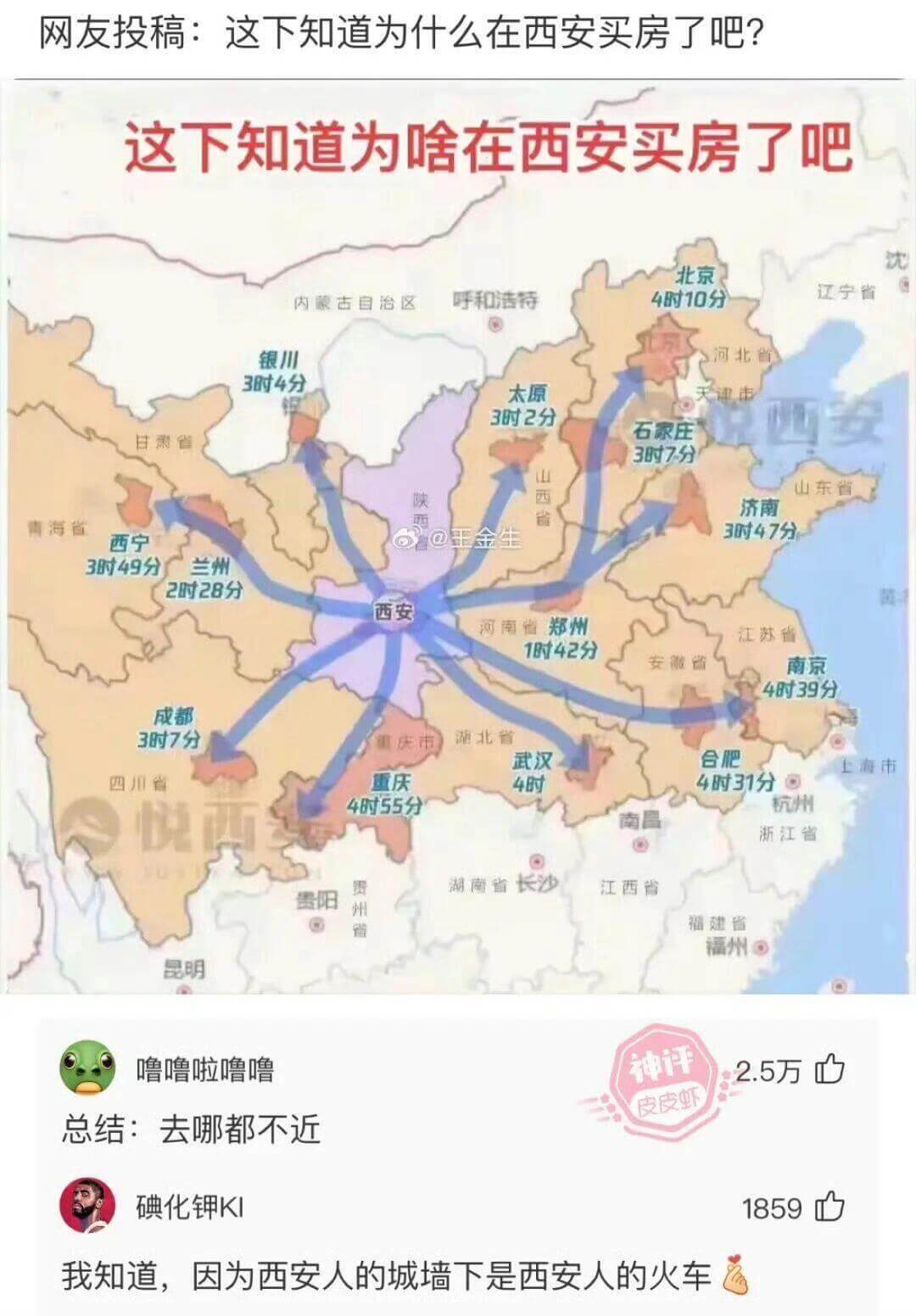 网友投稿：这下知道为什么在西安买房了吧？这下知道为啥在西安买