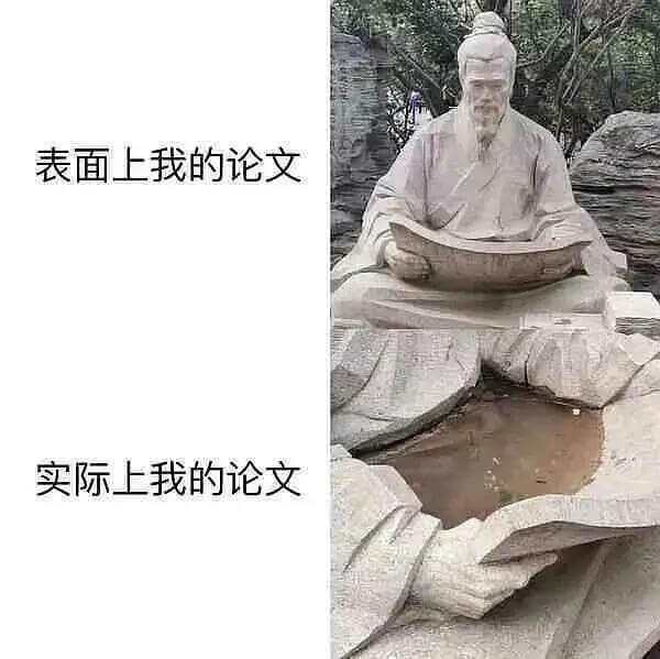表面上我的论文实际上我的论文