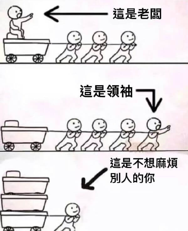 這是領袖這是不想麻煩別人的你