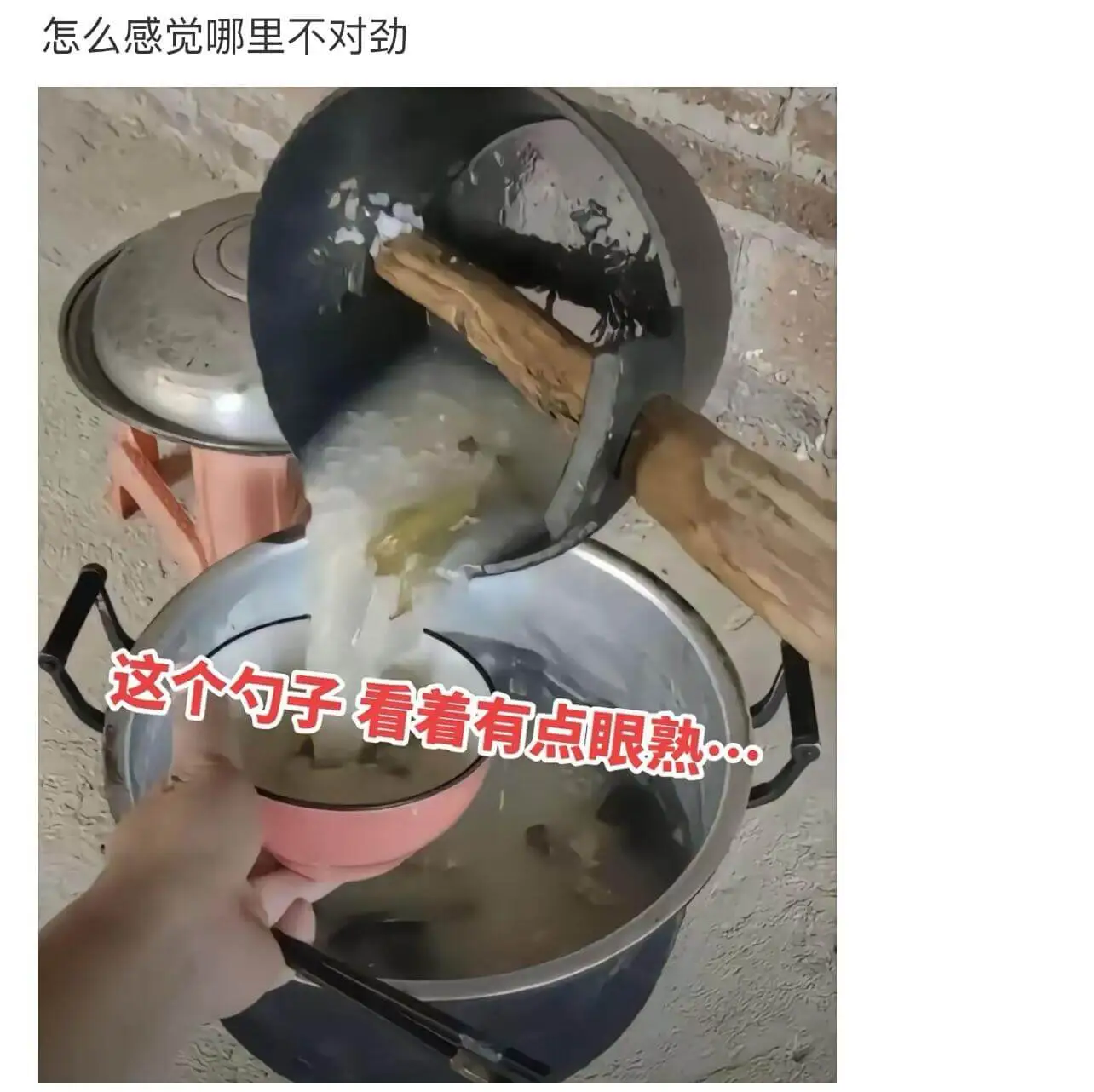 怎么感觉哪里不对劲。这个勺子看着有点眼熟。
