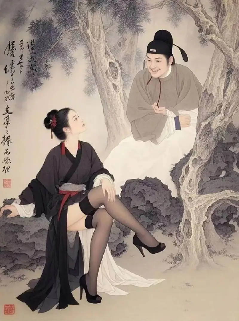 谈笑有鸿儒，往来无白丝