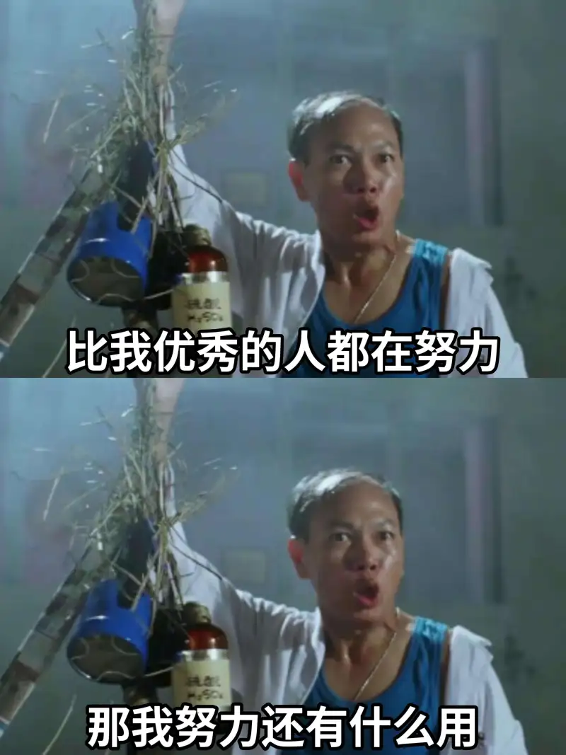 比我优秀的人都在努力，那我努力还有什么用